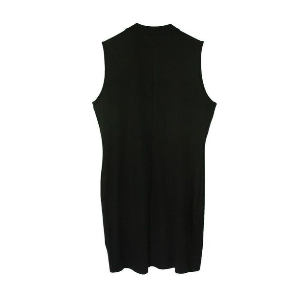 Say What Black Sparkle Dress Sleeveless Bodycon Sheath Juniors Large - Picture 5 of 7